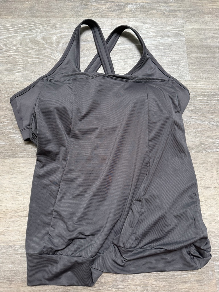 Prana Women's Tank Top In Charcoal Gray
